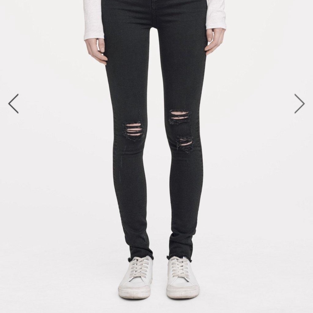 {rag & bone} High Rise Skinny Jean - Picture 2 of 10